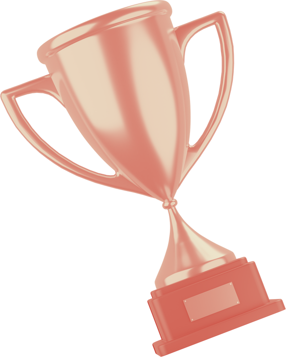 Gold Championship Trophy 
